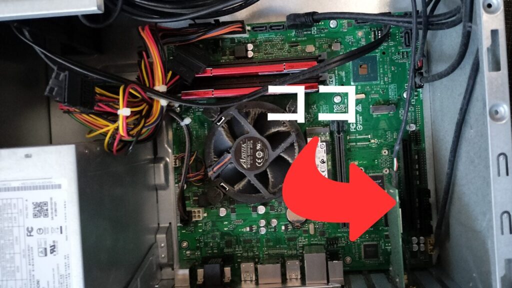 グラボ指す前のPCの中身