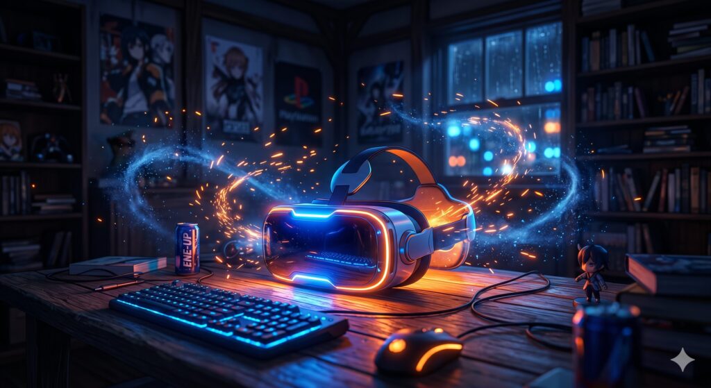 MMORPGにいく様子